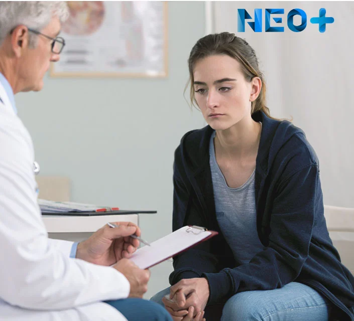 Женщина на приеме у врача